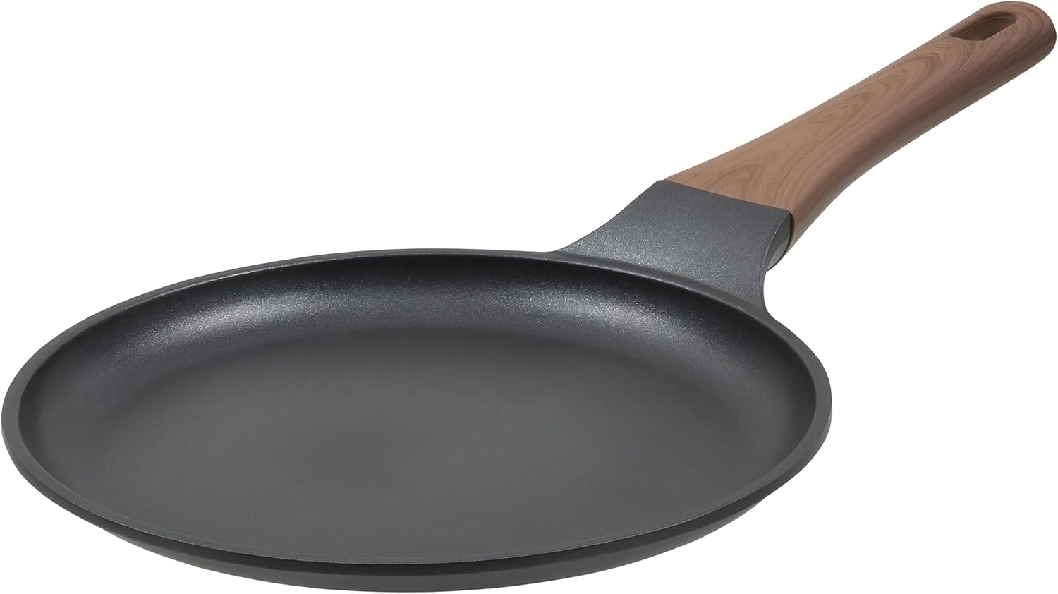 RESTO Kitchenware Crêpepfanne Capella, Pfannkuchenpfanne antihaftbeschichtet und spülmaschinenfest, Aluminiumguss (1-tlg), mit ergonomischem Soft-Touch Griff mit Hängeschlaufe Bild 1