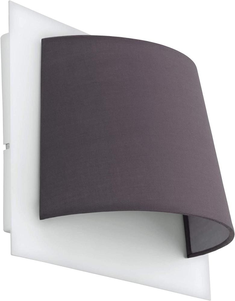 Eglo 97624 LED Wandleuchte SERRAVALLE weiß grau L:24,5cm H:19,5cm T:11,5cm Bild 1