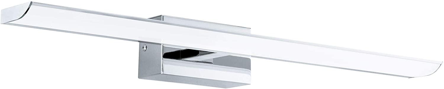 Eglo 94613 LED Spiegelleuchte Wandleuchte TABIANO Stahl chrom, Kunststoff weiss 4000K 3X3,2W L:60,5cm H:7cm Bild 1