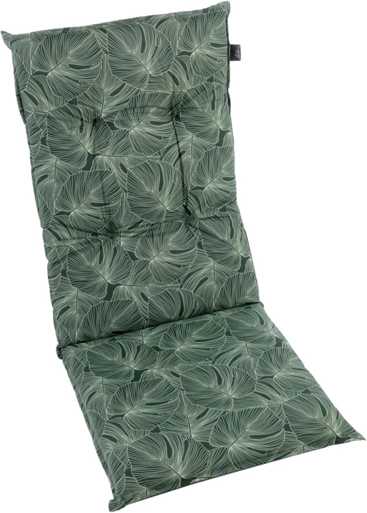 Gartenstuhlauflagen Hochlehner Niederlehner I Extra 8cm Dicke Sitzauflagen I Made in Europe I Stuhlauflage für Gartenstuhl I Polster für Gartenmöbel I hoher Komfort Bild 1