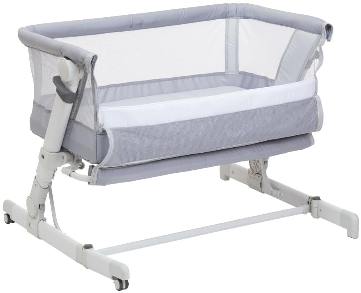 Chicco Next2Me Pop-Up Co-sleeper Grey Mist Grau hell Bild 1