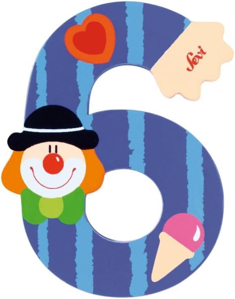 Sevi Zahlen Clown 6 Bild 1