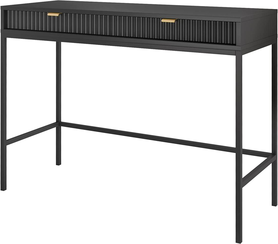 Schreibtisch / Schminktisch Sivone T104 (Farbe: schwarz) Bild 1