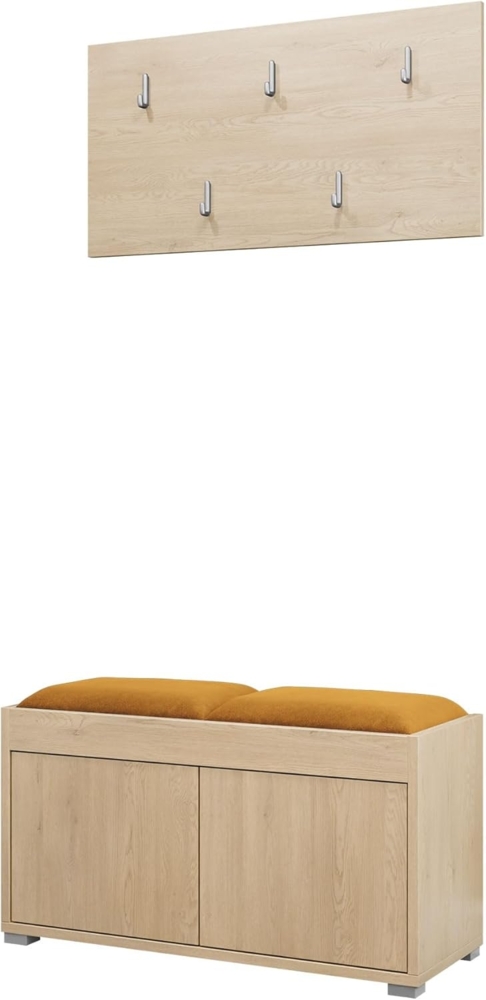 Garderoben-Set Gesita VII (Farbe: Eiche Cremona, Manila 32) Bild 1
