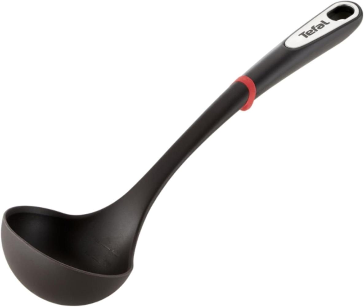 Tefal Ingenio K20601 Suppenkelle | Schöpfkelle | Ideal zum Servieren | 39. 7 x 9. 2 x 7. 79 cm | Kunststoff | schwarz Bild 1