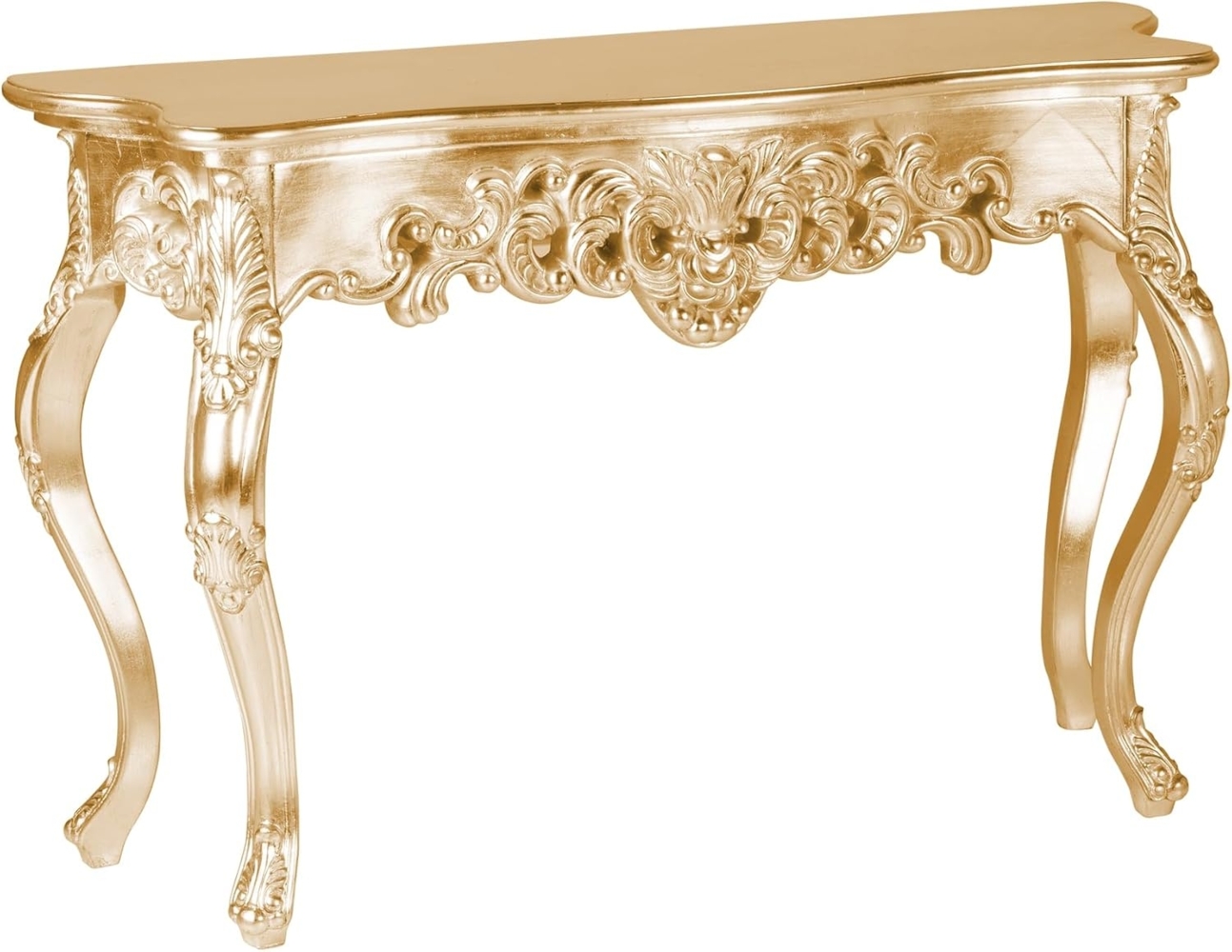 riess-ambiente Konsolentisch VENICE 110cm gold, Wohnzimmer · Holz · Anrichte · Handarbeit · Flur · Barock Design Bild 1