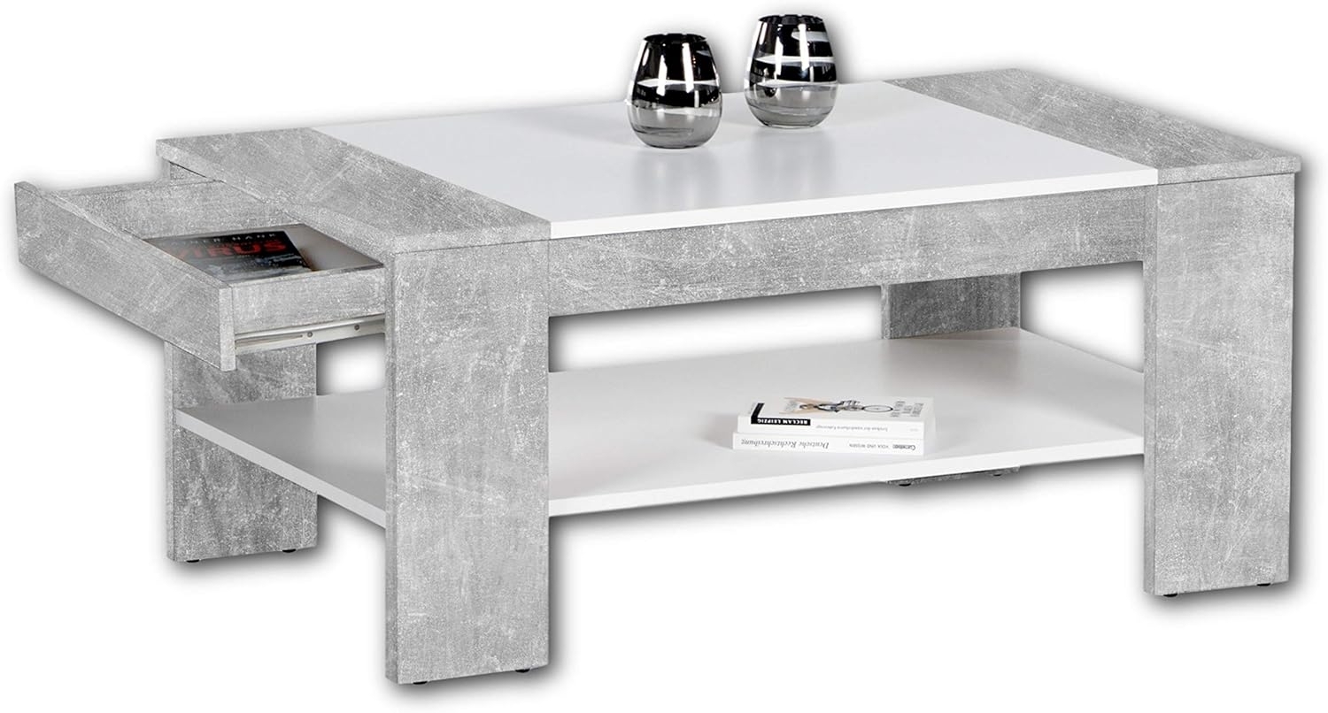 Couchtisch Felix Plus / Finley Plus, Grau, 100 x 44 x 58 cm Bild 1