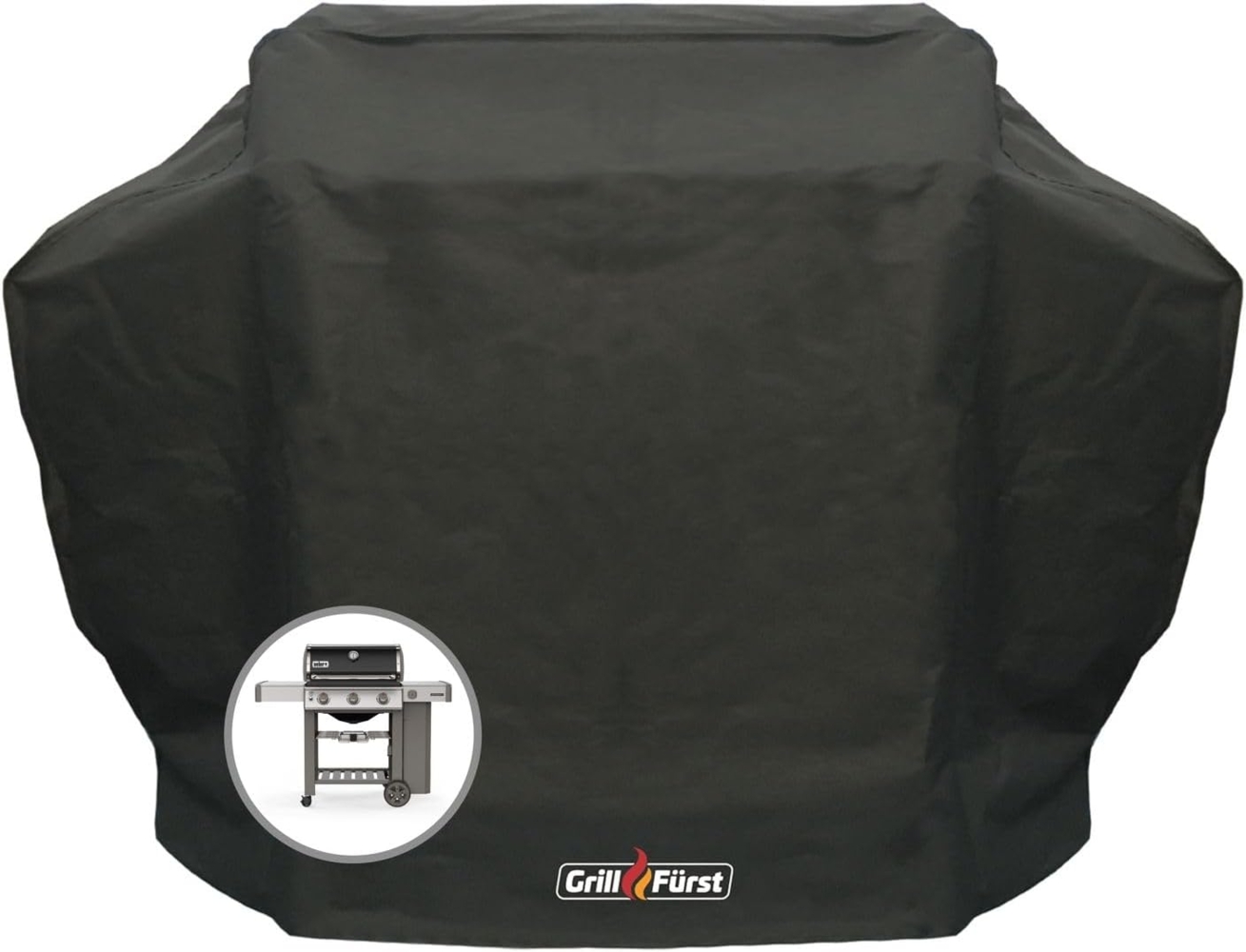 Grillabdeckhaube Grillfürst Abdeckhaube / Schutzhülle 156 x 70 x 113 cm Weber Genesis 300 er Serie Bild 1