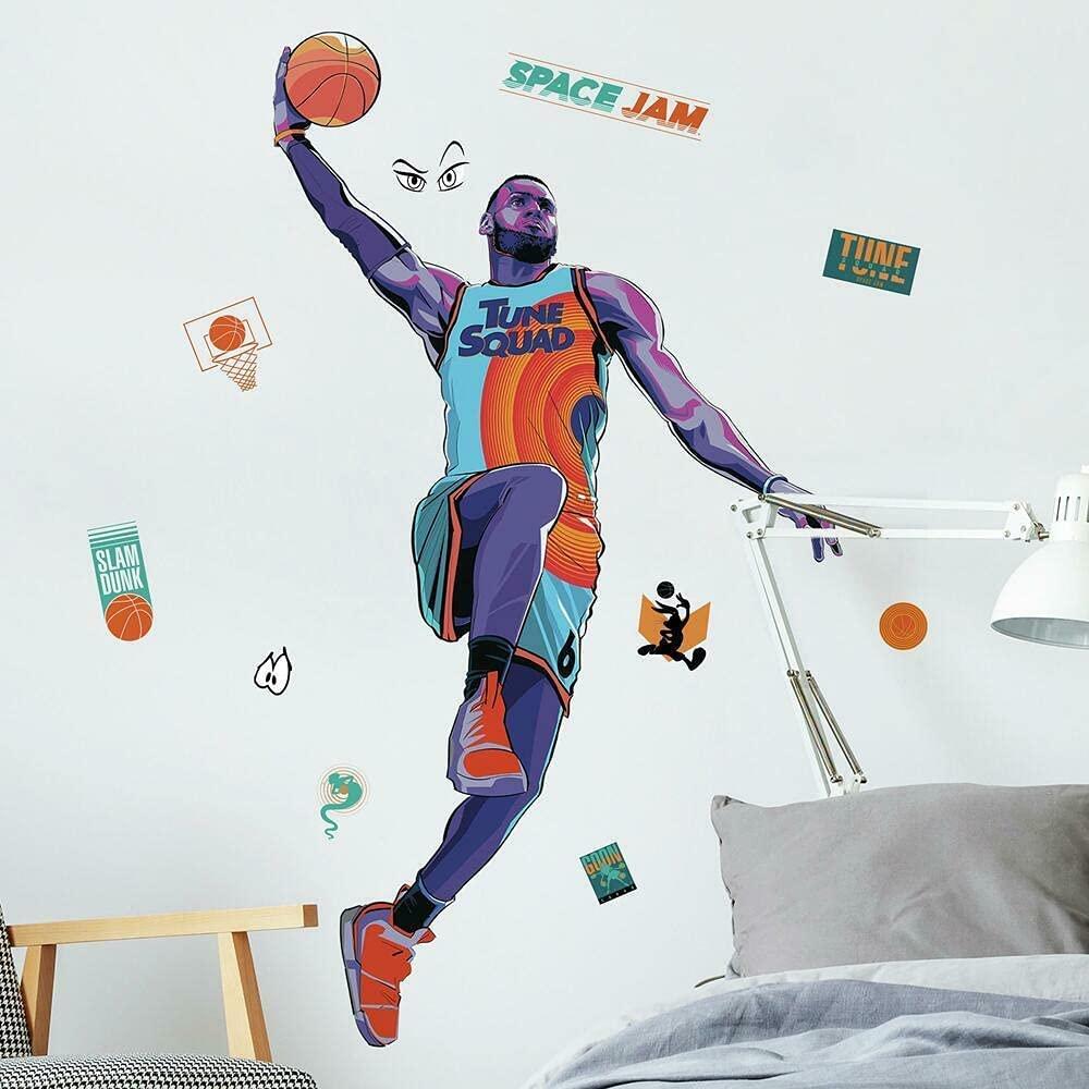 Space Jam Lebron Gigant Wallstickers Bild 1