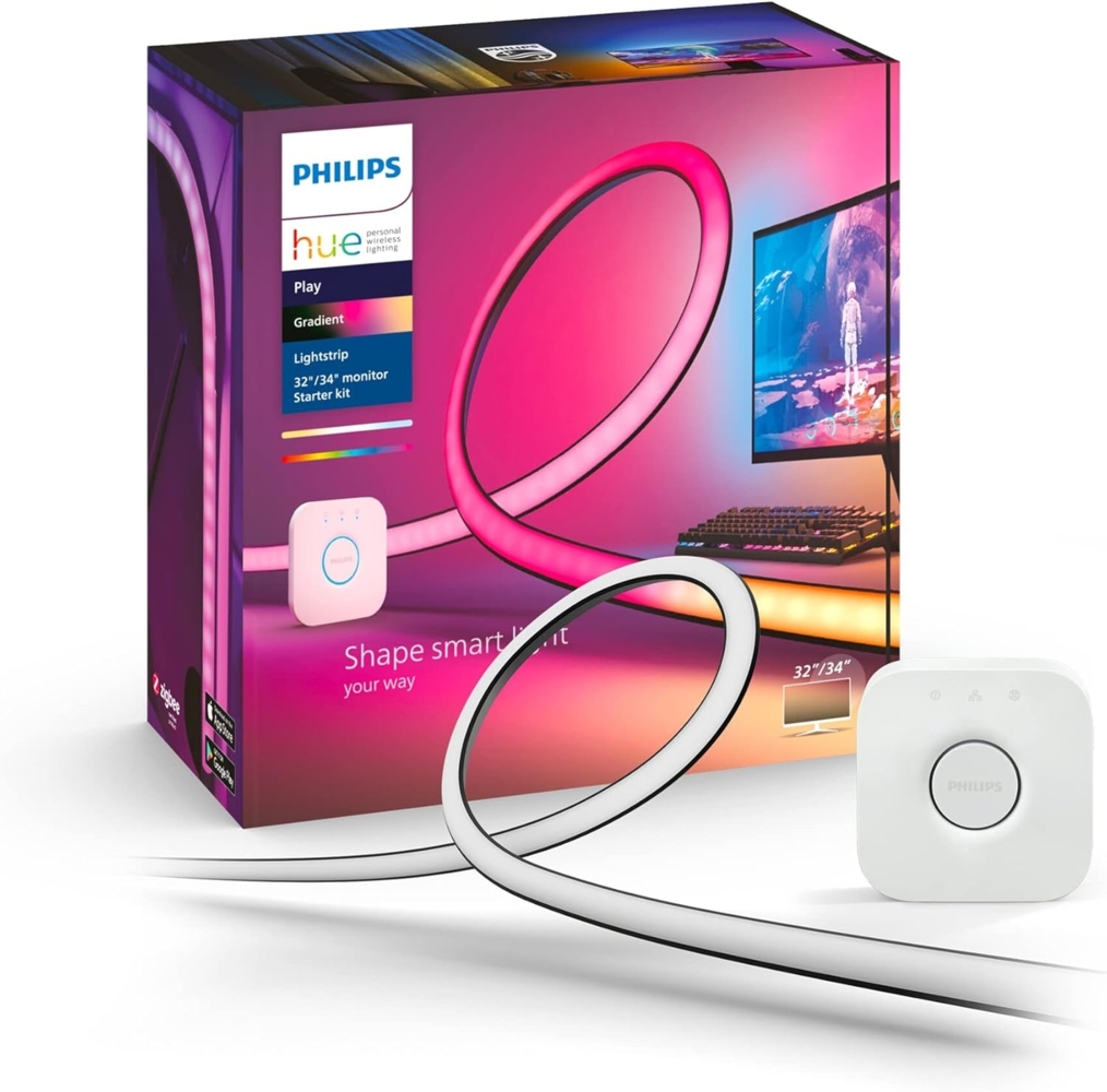 LED-Leisten Philips Hue Play Gradient PC Bild 1