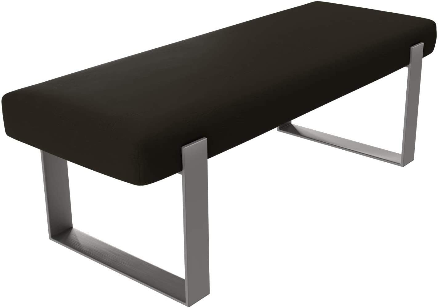 Vant Gepolstert Schlafzimmer Bett Bank - Wohnzimmer & Salon Ottomane - 158 kg Gewicht Kapazität (Vintage Leder Sattel Braun) Bild 1