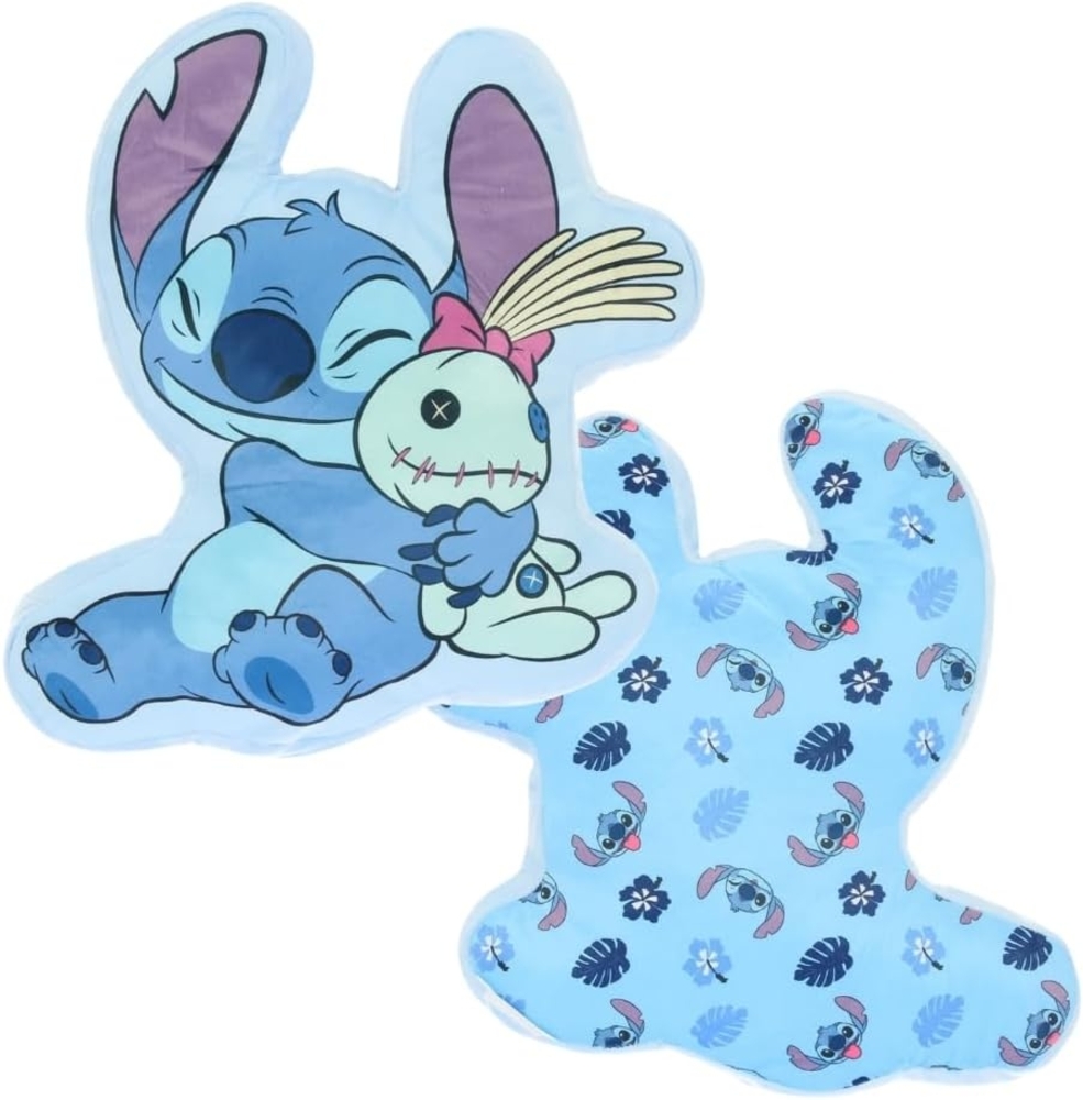 Lilo & Stitch 3D Kissen 40CM Weiches Kuschelkissen im Disney-Design Bild 1