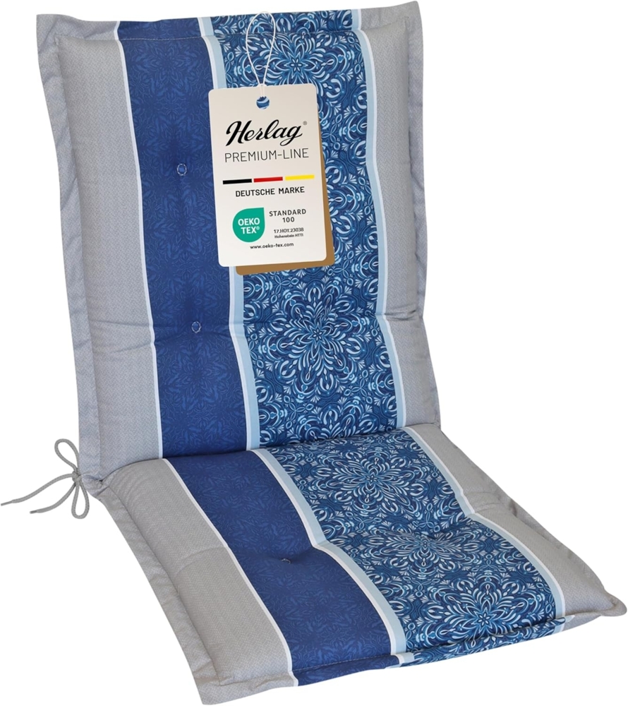Herlag Polsterauflage Valeria, Niedriglehner 103x50x7,5cm, Design-Edition Bild 1