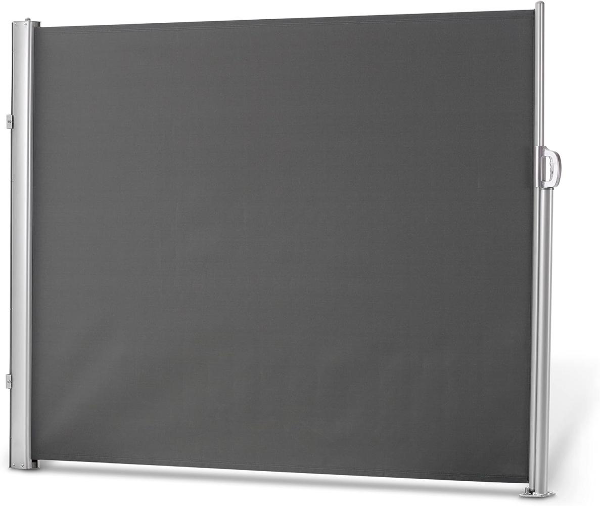 Leco ausziehbare Seitenmarkise, Aluminium-Stahlrohr-Mix, anthrazit, 180 x 300 cm (H x L) Bild 1