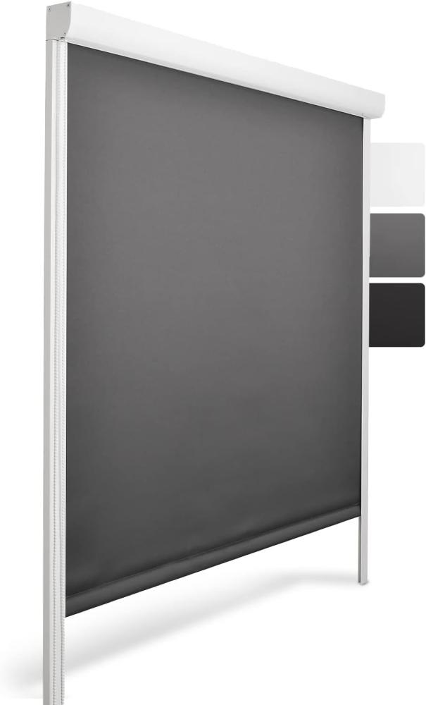 Sol Royal PVC Kassettenrollo SolReflect K24 Anthrazit, 175x100x4.2 cm Bild 1