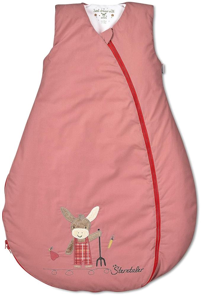 Funktionsschlafsack 110cm Emmis Garden rot Bild 1