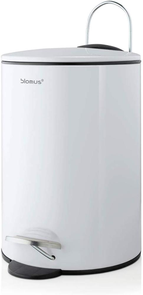 Blomus 'Tubo' Treteimer, Kunststoff / Stahl pulverbeschichtet, 3 Liter, White Bild 1