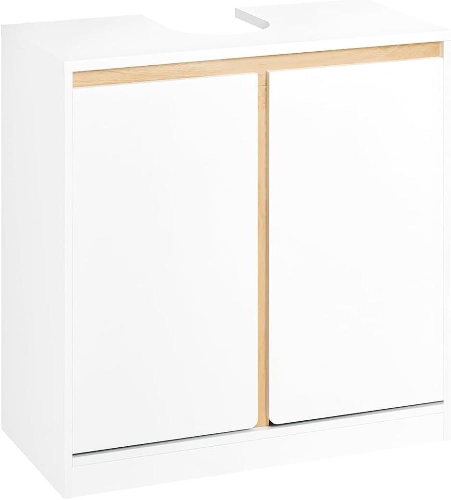 SoBuy Waschbeckenunterschrank BZR78 Badezimmerschrank Badschrank Unterschrank Waschtisch Badmöbel Bild 1