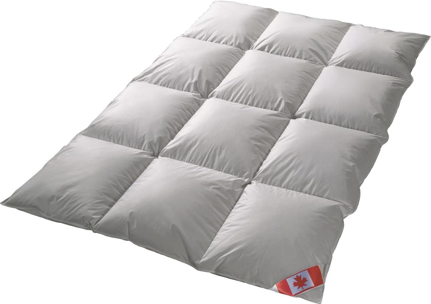 Canada extra warm Winter 8-cm Hochsteg Daunen Kassettenstegbett Daunenbett Canada 100% Daune 100% Natur Daunendecke 200x200 cm direkt vom Bettenfachgeschäft Bild 1