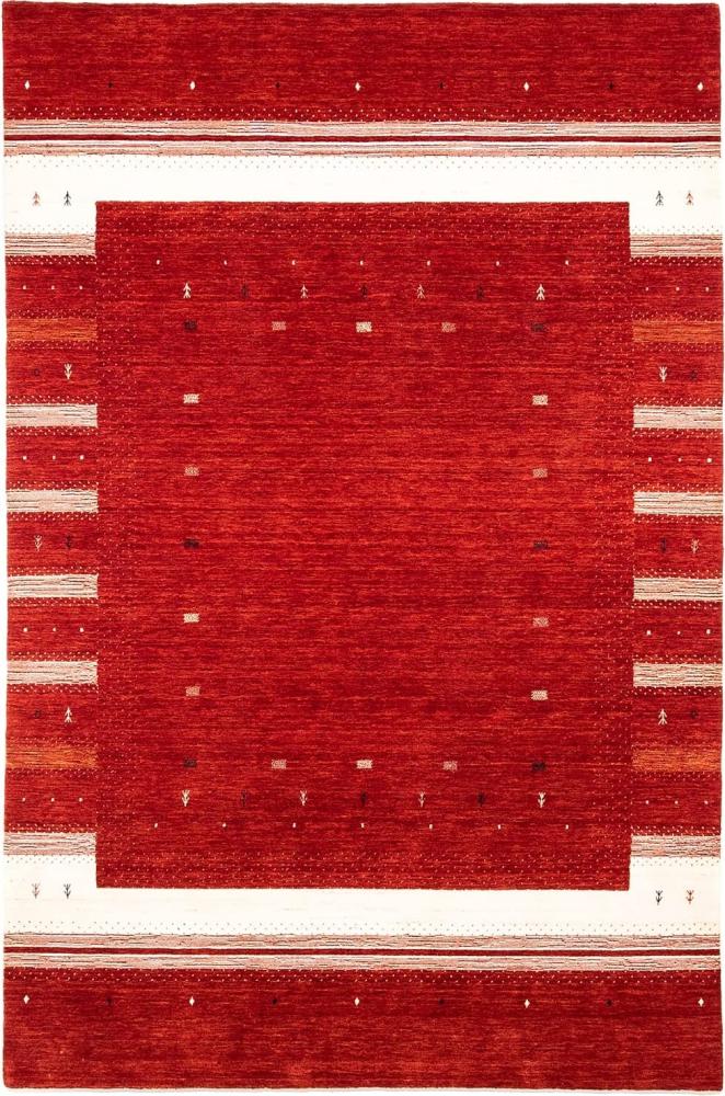 Morgenland Gabbeh Teppich - Loribaft Indus - 303 x 203 cm - rot Bild 1