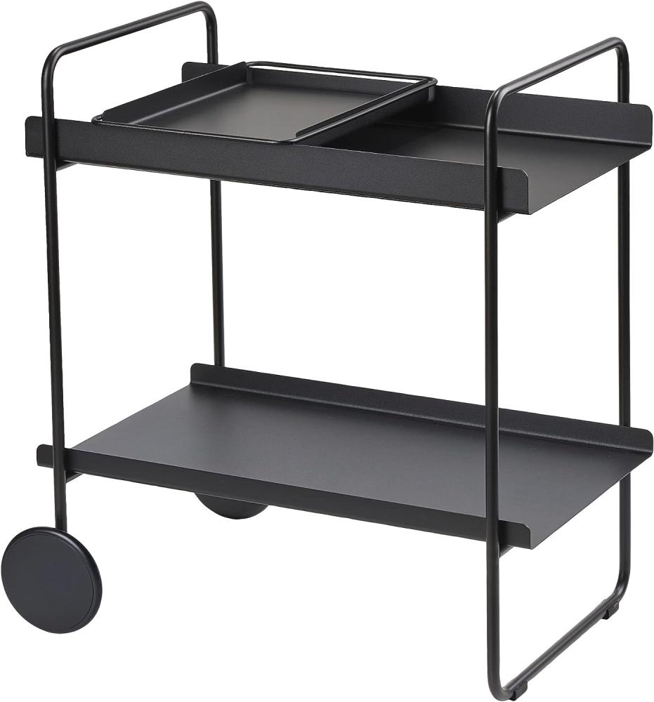 Zone Denmark Barwagen A-Cocktail Trolley, Servierwagen, Hausbar, Minibar, Metall, Black, 26996 Bild 1