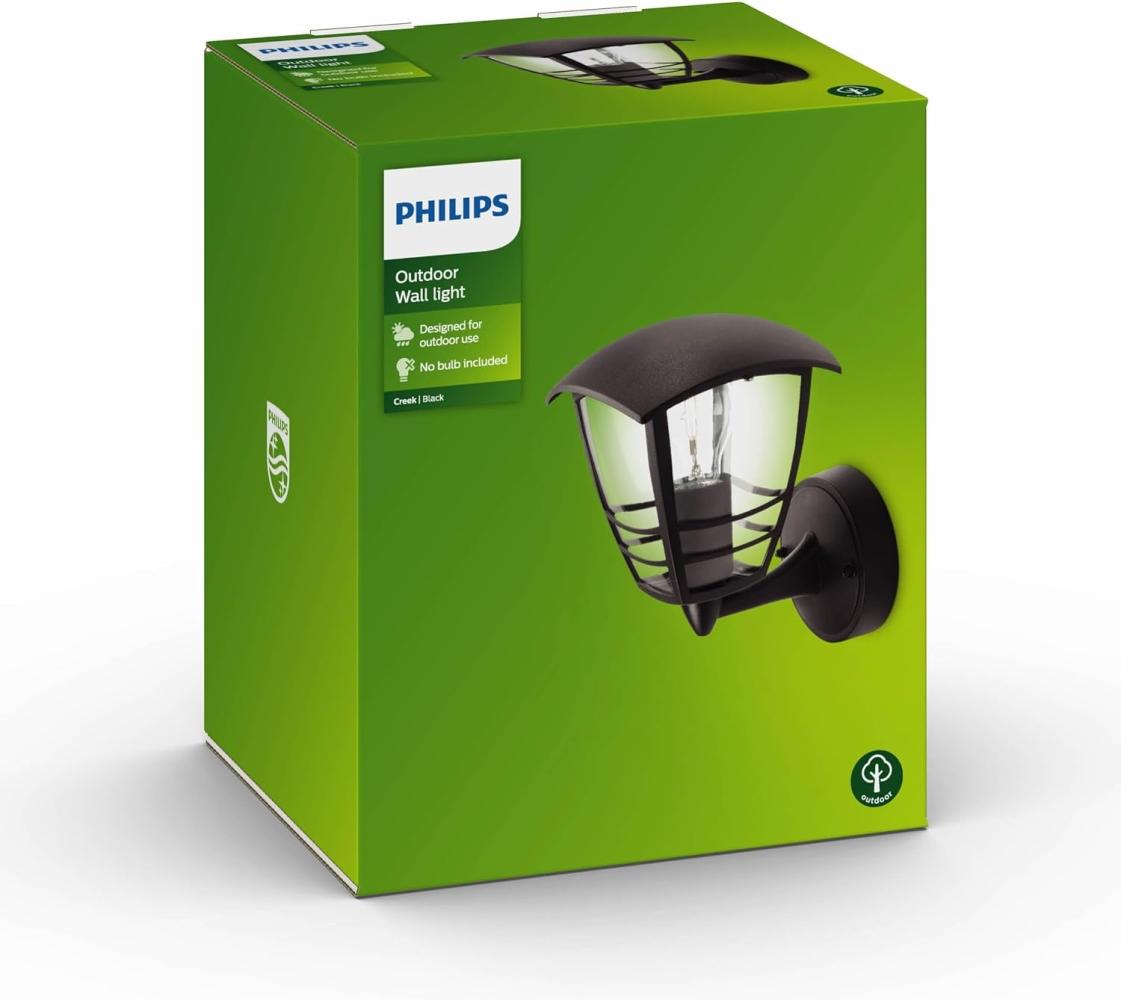 Wandleuchte Philips Creek Schwarz 60 W Bild 1