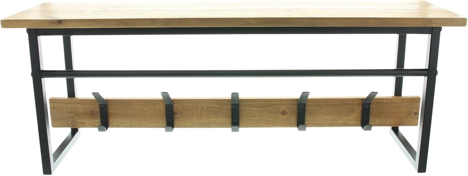 Garderobe "Industrial" Flur Haken Aufbewahrung Wandhaken Deko Dekoration Bild 1