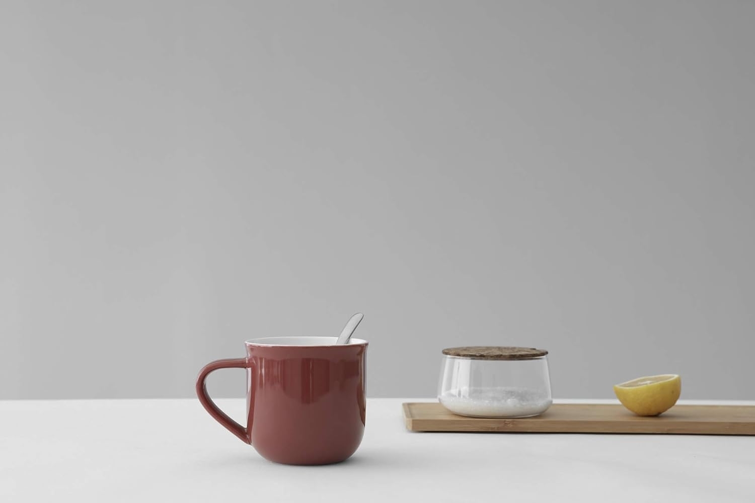 teetasse Minima Balance 350 ml Porzellan rot 2 Stück Bild 1