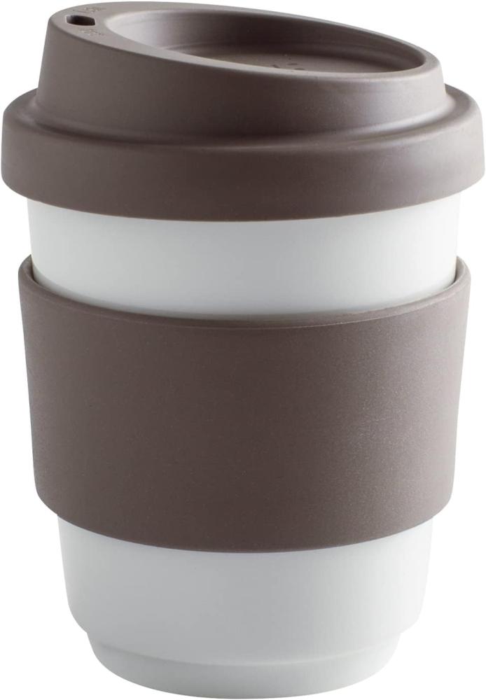 KAHLA fillit To Go Becher 0,27 l Banderole warm gray Bild 1