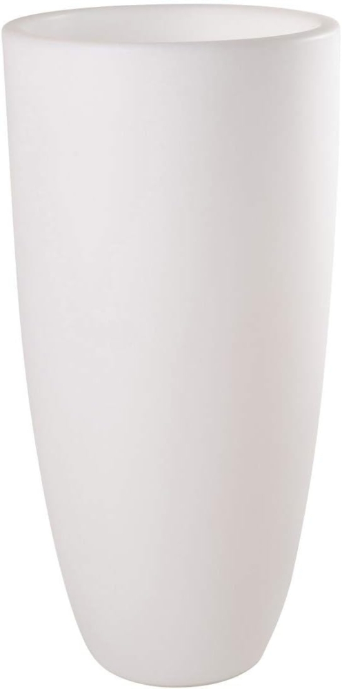 Blumentopf LED Shining Curvy Pot (white XL Solar ) Bild 1
