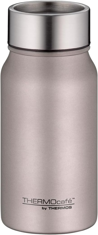 THERMOcafé by THERMOS TC DRINKING MUG rose mat 0,35l, Thermobecher Edelstahl, Isolierbecher, Kaffeebecher to go, auslaufsicher, 8 Stunden heiß 16 Stunden kalt, spülmaschinenfest, BPA-frei Bild 1