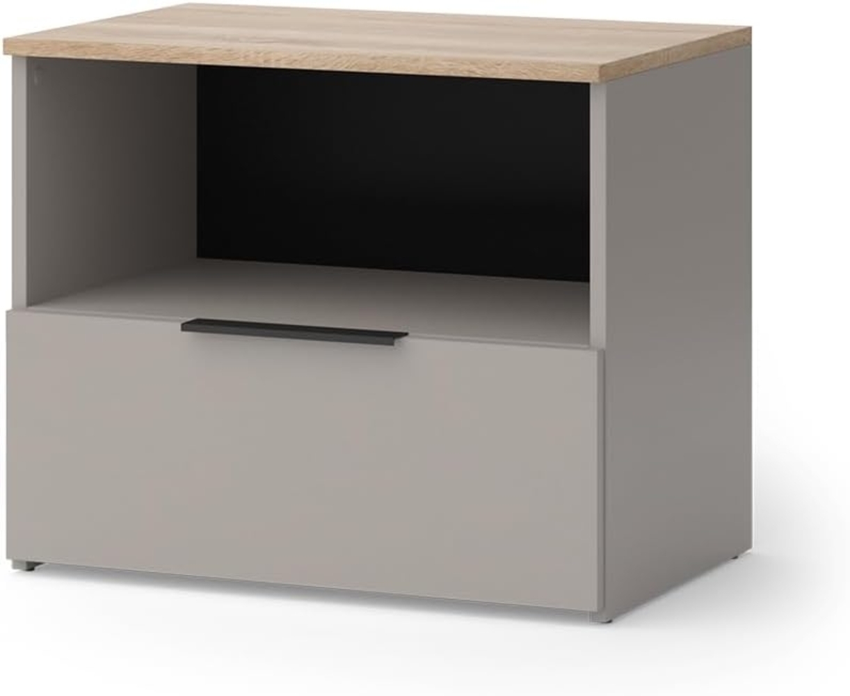 Kommode Wido Greige 60 x 50 cm mit klappe Vicco Bild 1