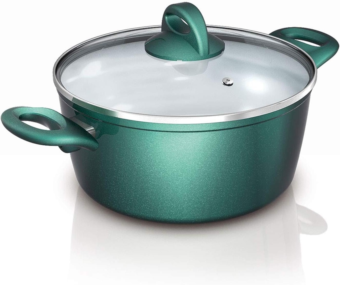 Genius Kochtopf Cerafit Fusion Topf 20cm, Edelstahl 18/0, Antihaftbeschichtung, induktionsgeeignet, spühlmaschinengeeignet Bild 1