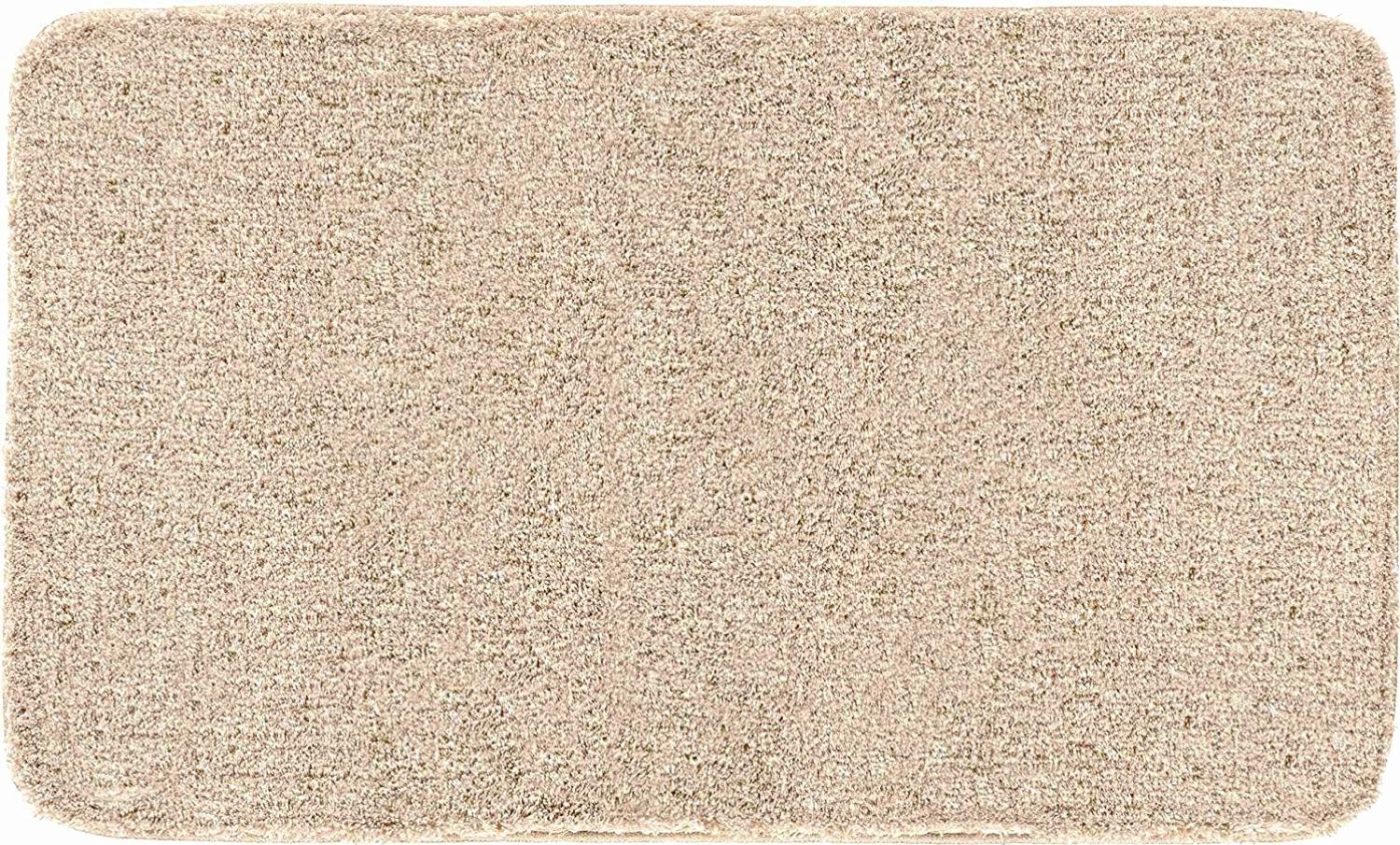 GRUND MELANGE Badematte 80x140 cm Beige Bild 1