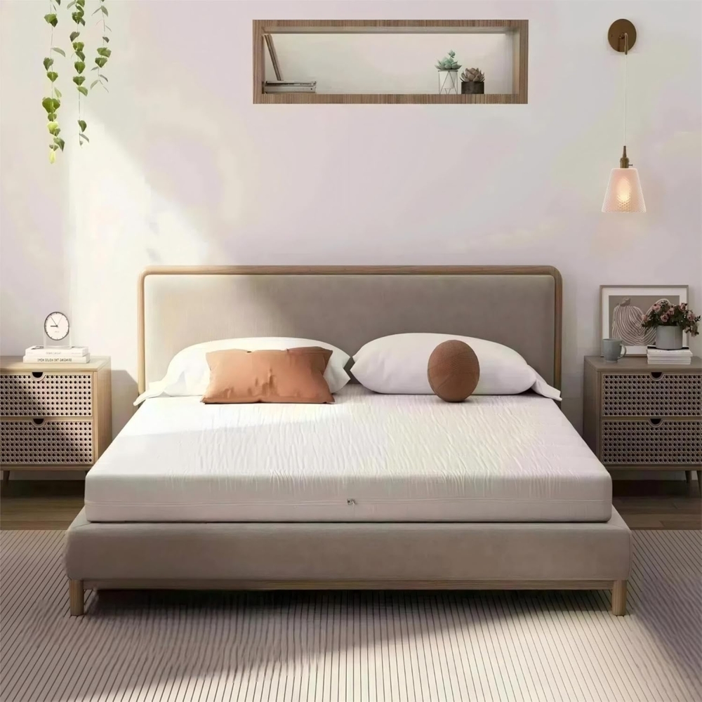 EGO HOME Matratze 100x200 Härtegrad H3 13cm Höhe, Hochwertige Kaltschaummatratze aus Komfort Memory-Schaum, 7-Zonen Ergonomisch und Atmungsaktiv Schaumstoffmatratze, Öko-Tex Zertifiziert Bild 1