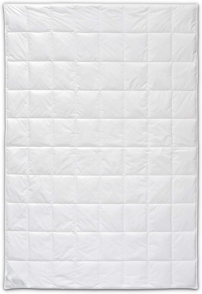 Böhmerwald Selection Dauneneinziehdecke, allergikergeeignet, 100% Daunen, Füllgewicht: 390gr., Wärmeklasse: leicht, Größe: 200x200 cm, OEKO-TEX ® STANDARD 100 Bild 1