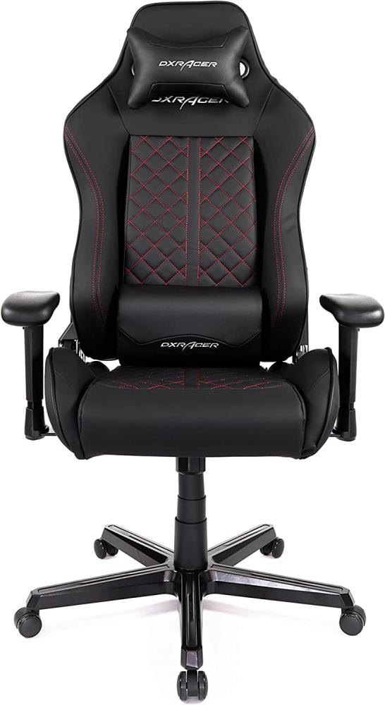 DXRacer 'OH-DH73-N-R' Universal-Gamingstuhl, Kunstleder schwarz, (118-128) x 67x47 cm Bild 1