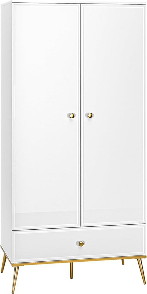 Kleiderschrank GOLDIN Garderobenschrank 92 x 53 x 190 Bild 1