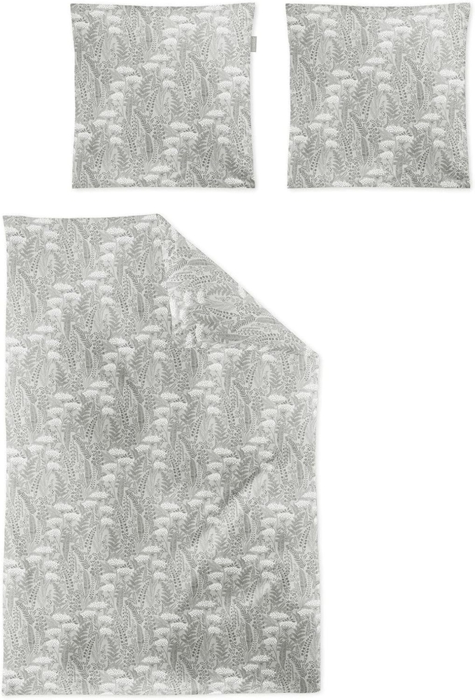 Irisette Tencel-Satin Bettwäsche Set Lotus 8569 natur 135 x 200 cm + 1 Kissenbezug 80x80 cm Bild 1