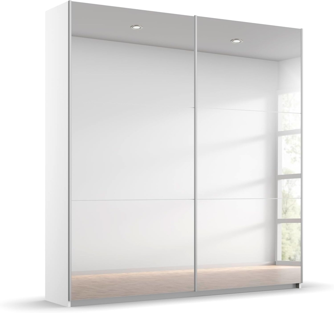rauch Schwebetürenschrank Kleiderschrank Schrank Garderobe REFLECT inkl. praktischer Innenausstattung mit 2 Stoffboxen MADE IN GERMANY Bild 1