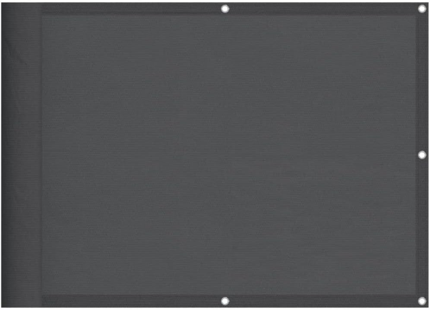 vidaXL Balkon-Sichtschutz Anthrazit 75x700 cm 100 % Polyester-Oxford 4000046 Bild 1
