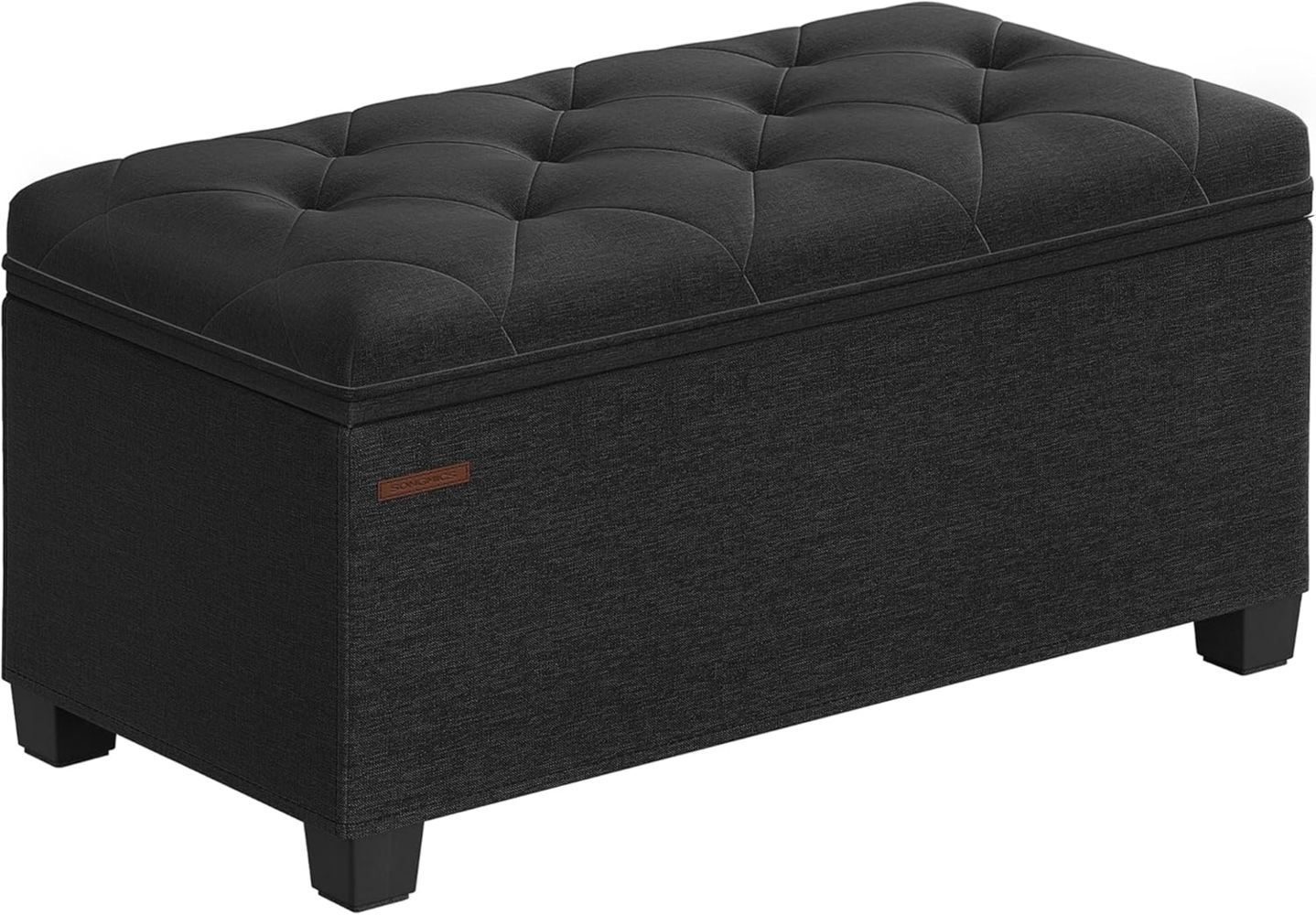SONGMICS Sitzbank mit Stauraum Sitztruhe Aufbewahrungsbox faltbar gepolstert Bild 1