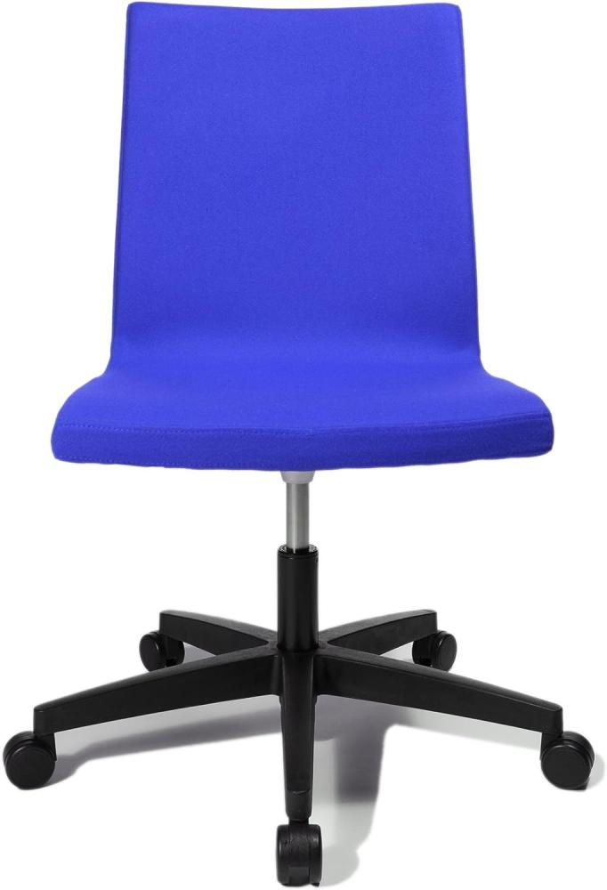 Topstar EA100L56 Drehstuhl Cube, Bezugsstoff blau Bild 1