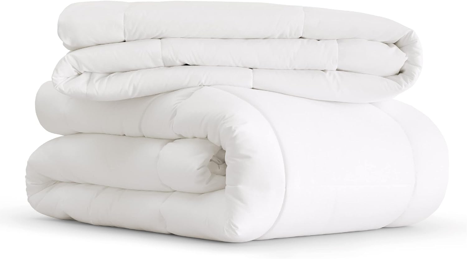 BEDSURE Bettdecke 135x200 2er Set 450gsm - Winterdecke 4 Jahreszeiten Inklusive Ganzjahresdecke 300gsm & Sommerdecke 150gsm, 2 Steppdecke für Vierjahreszeiten/Sommer/Winter, White Bild 1