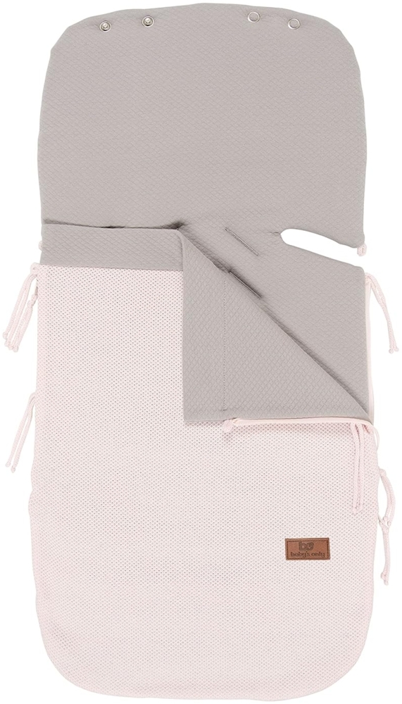 Baby's Only Sommer Fußsack Autositz 0+ Classic rosa Classic Mädchen 86 x 38 cm Rosa Bild 1