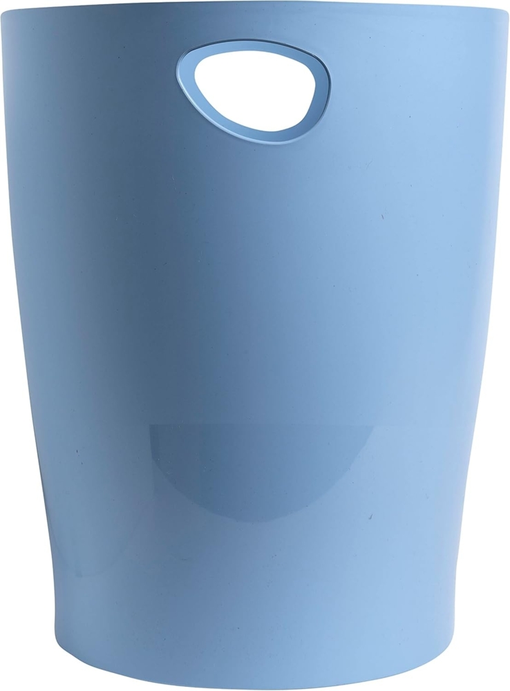 EXACOMPTA Papierkorb Exacompta Papierkorb BeeBlue 15 Liter hellblau Blauer Engel Nr. 45309D Bild 1