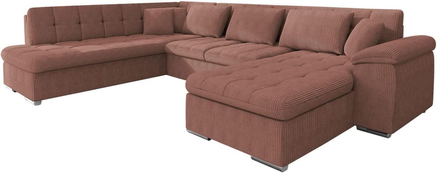 Ecksofa Niko Bis Cord (Farbe: Poso 29, Seite: Rechts) Bild 1