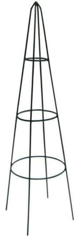 TrendLine Obelisk 150 cm Metall Rankgitter Rosenpyramide Rosenturm Rankturm Bild 1