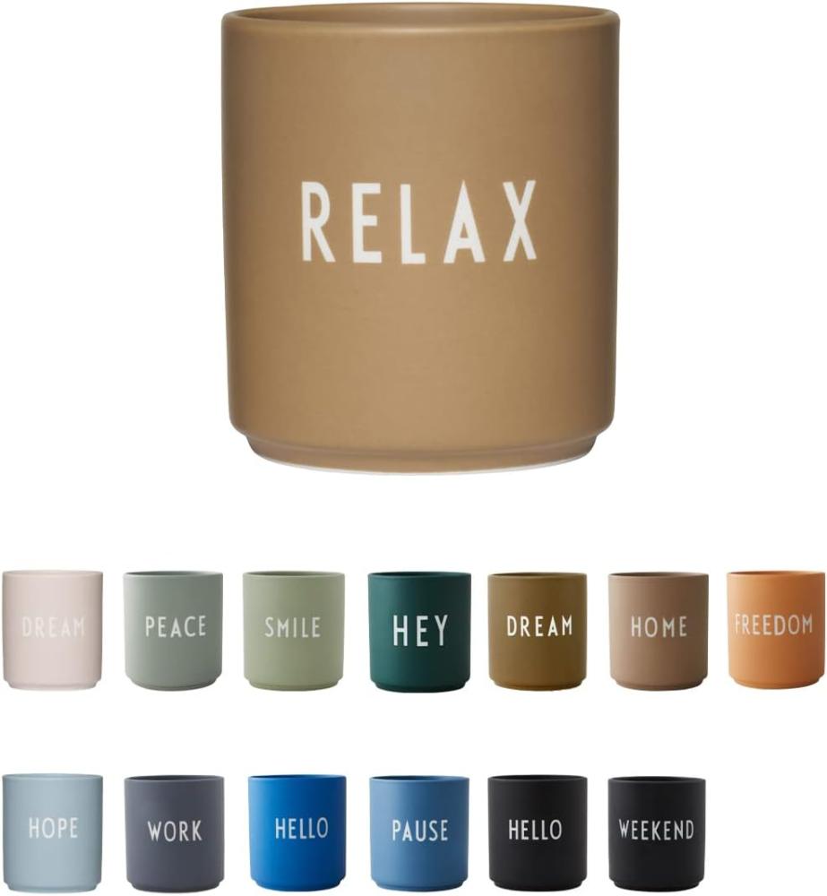 Design Letters Becher Favourite Cup Relax Camel Brown 10101002CAMELRELAX Bild 1