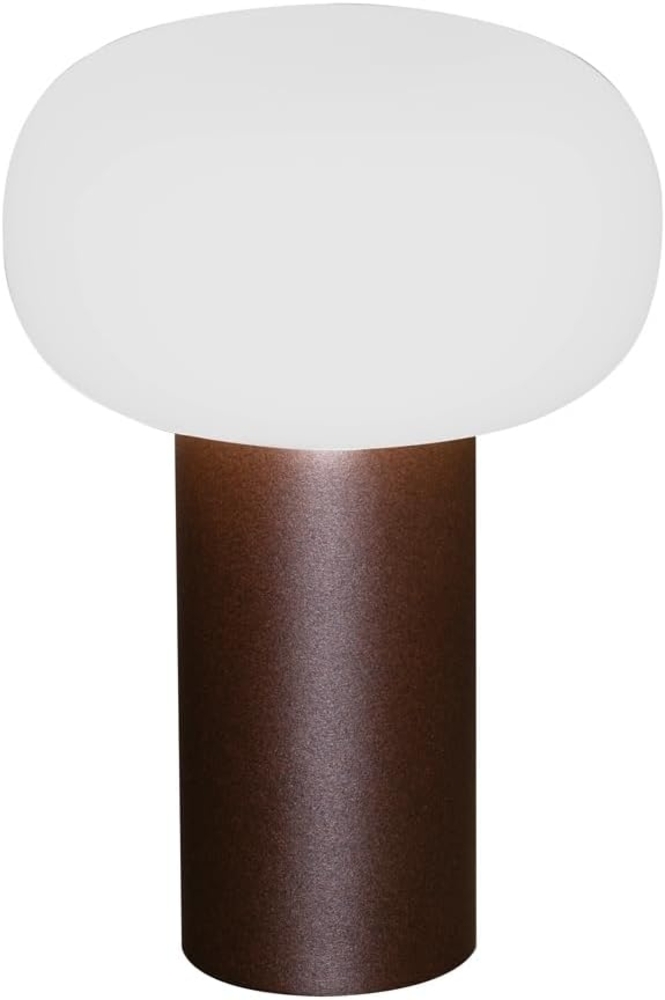KONSTSMIDE Antibes Akku Tischleuchte IP54 rostfarben dimmbar 2700/3000/4000K+RGB Bild 1